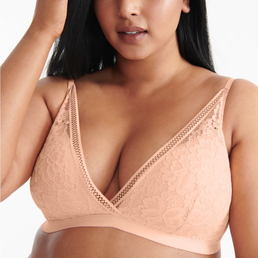 Knix Lace Deep-V Bralette